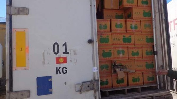 Сотрудники Восточной таможни пресекли незаконный ввоз мяса из Китая под видом яблок — Tazabek