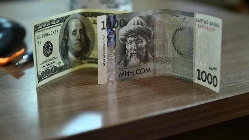 Доллар VS сом — Колебания курса, валютные интервенции, международные резервы (графики) — Tazabek