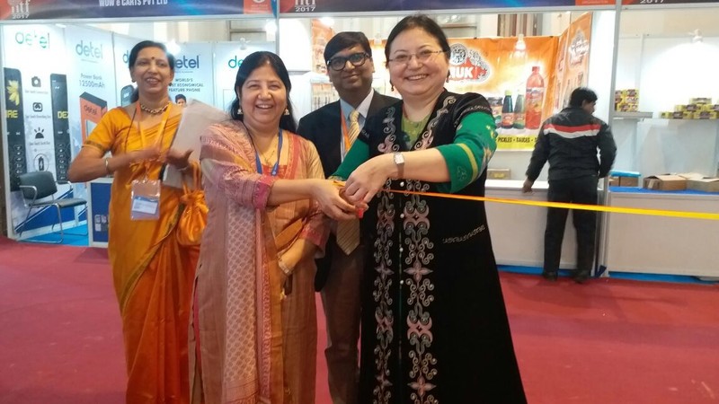 Фото — Кыргызстан участвует в международной торговой выставке India International Trade Fair—2017 — Tazabek