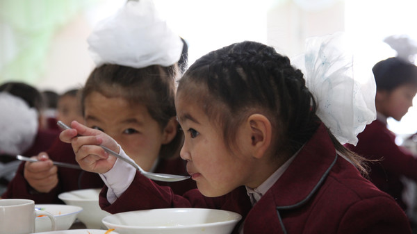 62 школы Нарынской области перешли на горячее питание для младшеклассников