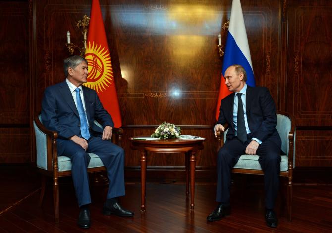Президент А.Атамбаев 19 июня встретится с президентом России В.Путиным в рамках Петербургского международного экономфорума — Tazabek