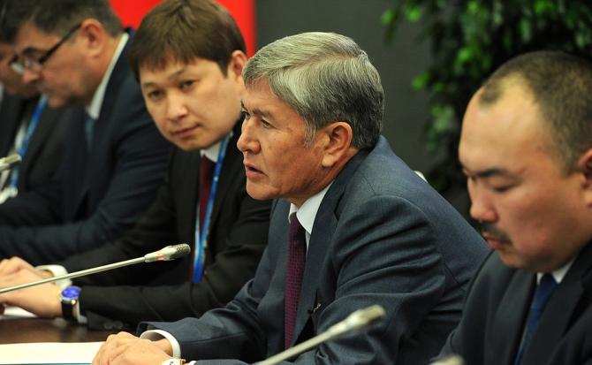 Мы с 1 июля, надеюсь, будем полноправным участником ЕАЭС, - президент А.Атамбаев — Tazabek