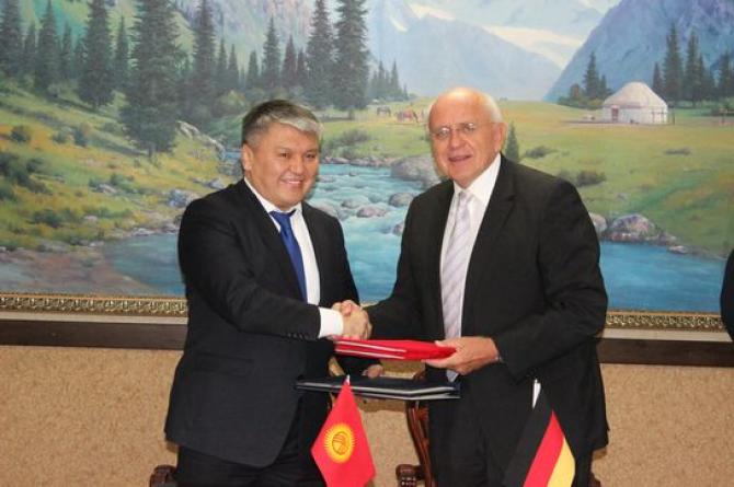 Кыргызстан и Германия подписали соглашения о финансовом и о техсотрудничестве на 53,95 млн евро — Tazabek